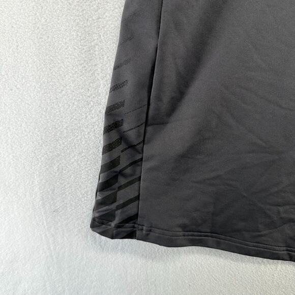 Gymshark Sport Stripe 1/4 Zip Pullover Shirt Men's XL Gray Spellout Workout Gym - Picture 9 of 12